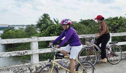 Đạp xe 1 vòng cù lao An Bình